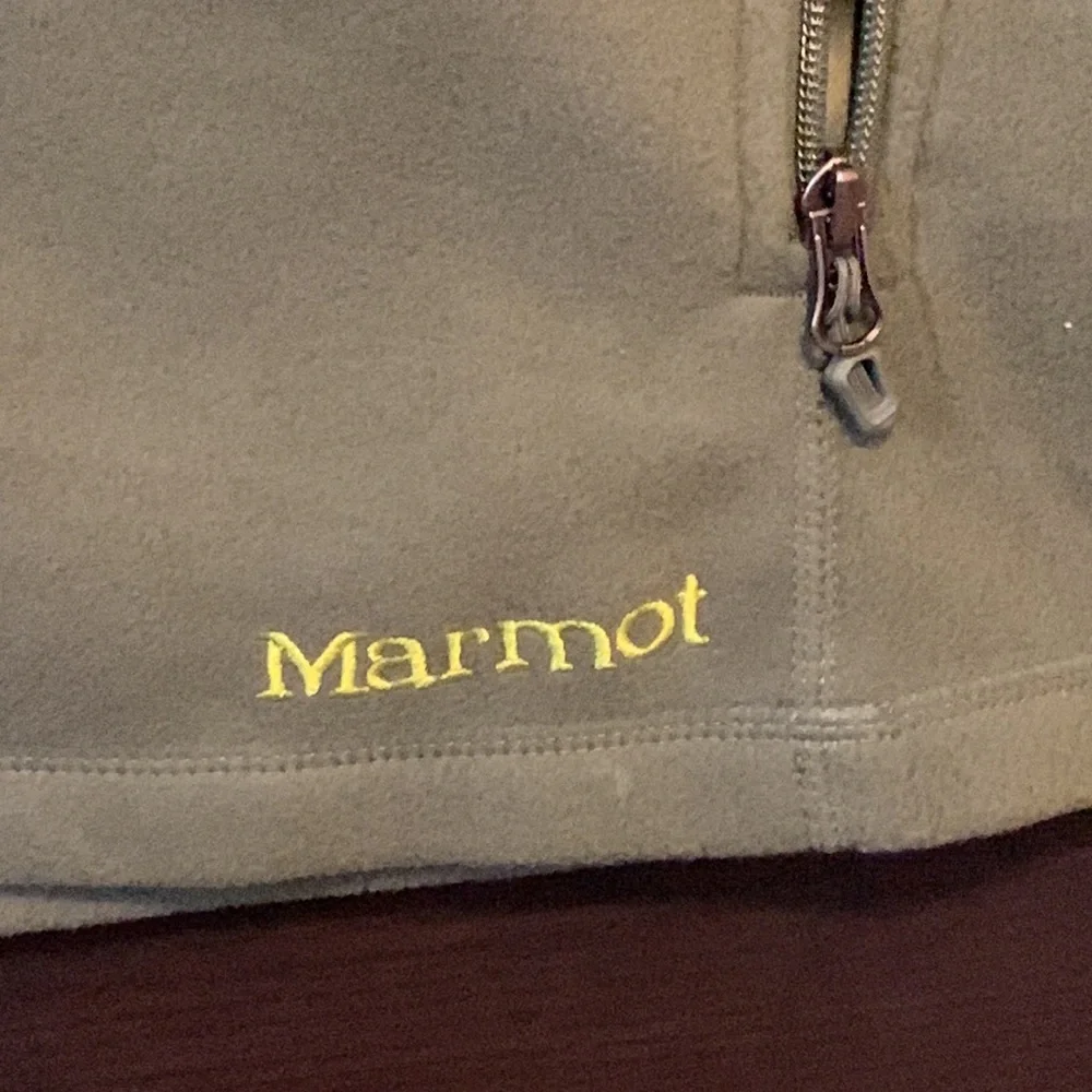 Marmot Men’s Green Rocklin Fleece Vest